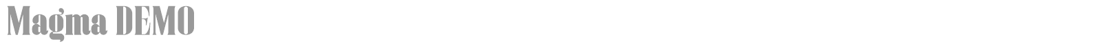 Magma font preview